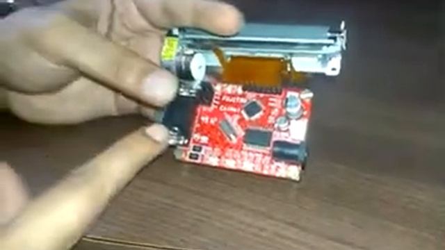 3 Inch Thermal Printer on Fujitsu Semiconductor (FM3)