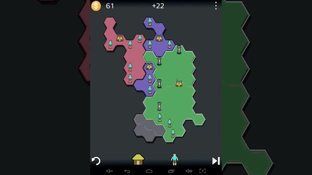 Прохождение игры Antiyoy 1уровень смотреть онлайн