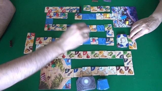 Атлантида - играем в настольную игру.