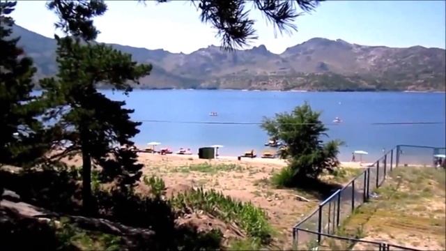Красивые пейзажи озера Жасыбай. смотреть онлайн
