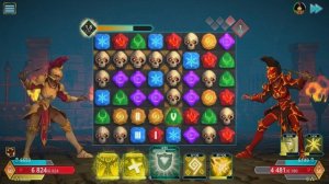 puzzle quest 3 - Dok vs Serrin the Paladiner