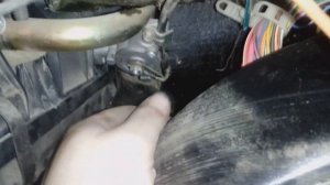 Замена крана печки (отопителя) ВАЗ 2107. Потек кран печки 2107.