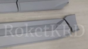 Накладки дверей Toyota rav 4 c 2018 года стиль TRD