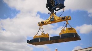 Магнитная траверса - управление по радиоканалу