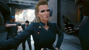 Cyberpunk 2077, Meredith Stout interrogation act / Мередит Стаут допрашивает героя
