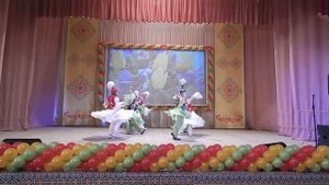 106 Казахский нар анс песни и танца Еркемай Степные напевы