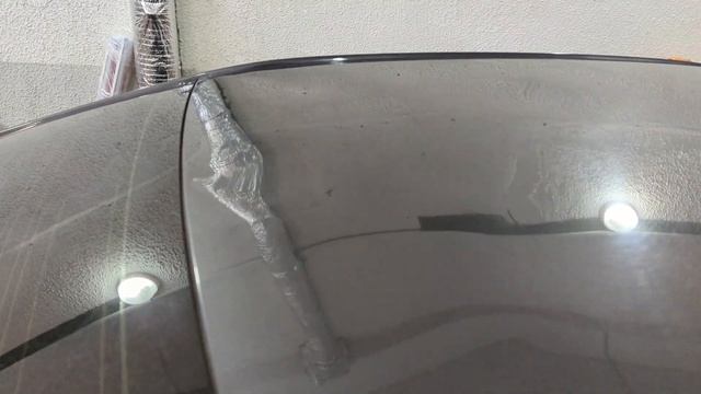 Удаление вмятин на крыше