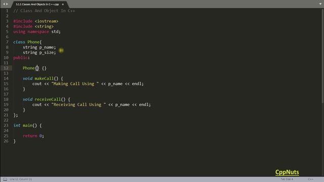 Class And Object In C++ | Class And Object With Examples In C++