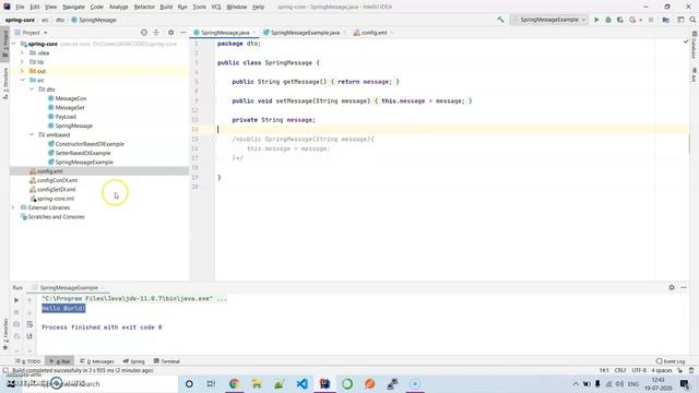 2. SPRING : DEPENDENCY INJECTION смотреть онлайн