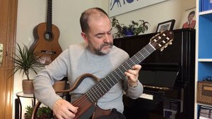 The entertainer, Ragtime. Guitar cover by Pablo Marcos. Guitarra Yamaha SLG.
