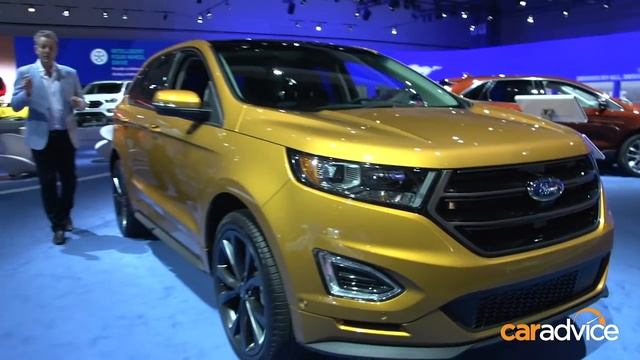 2016 Ford Kuga (Escape) facelift and Ford Edge : 2015 LA Auto Show смотреть онлайн