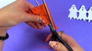 10 ИДЕЙ БУМАЖНЫХ ПОДЕЛОК К ХЭЛЛОУИНУ - НАСТЕННОЕ УКРАШЕНИЕ К ХЭЛЛОУИНУ