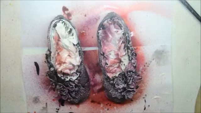 Altered ballerina slippers by Aleksandra