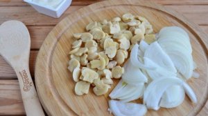 Салат Нежность с грибами