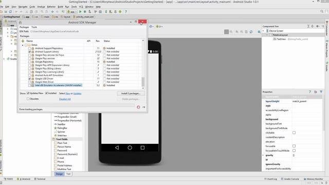 Android #1 - Die erste App im Androidstudio und Emulator Device erstellen смотреть онлайн