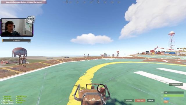 Rust - миникоптер, просто о сложном новичкам. Учимся летать.
