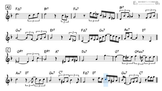 Tenderly Backing Track with Sheet Music for Tenor Sax смотреть онлайн