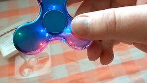 Светящийся музыкальный Bluetooth спиннер