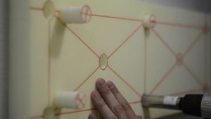 Сверло для поролона TripleRock Tools / Цифенбор для поролона / Отверстие в поролоне