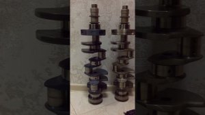 BMW m62b44 and m62b46 crankshafts