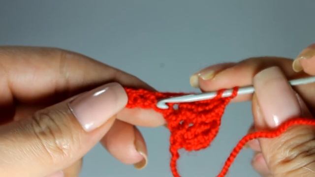 Уроки вязания - пышные столбики (способ №3) смотреть онлайн