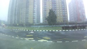 03.07.2020 Обнинск,гроза и ливень,плаваем УРАГАН