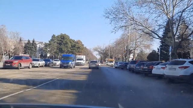 Поездка по городу Кропоткин. Краснодарский край весна 2022