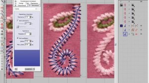 Wilcom EmbroideryStudio e4.2 уроки курсы Элемент вышивки различными инструментами