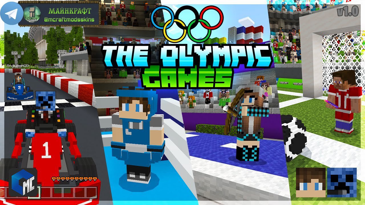 Minecraft Map THE OLYMPIC GAMES