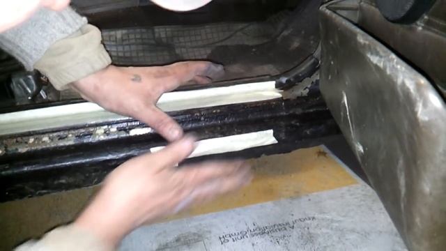 РЕМОНТ ПОРОГА АВТО ЗА 1 МИНУТУ !!! смотреть онлайн