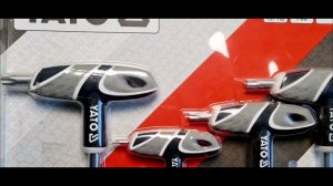 Набор ключей TORX с Т-образной рукояткой, 9 предметов YATO YT-05615
