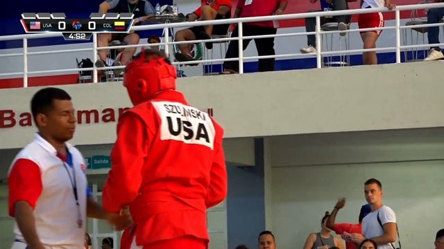 SZULINSKI Wojciech vs TORRES Andres. Pan American Sambo Championships 2023 смотреть онлайн