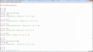 Python - Arithmetic Operators