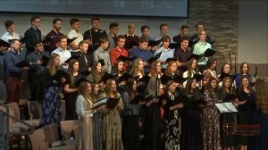 Что нас ждет милый друг впереди - пение молодежного хора