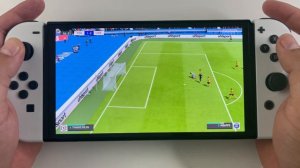 FIFA 22 OLED Nintendo Switch Gameplay