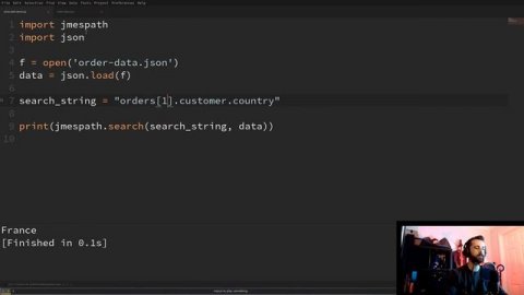 JMESPATH in PYTHON - JSON query language