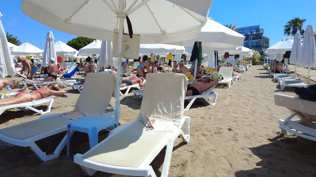 SIDE Beach walking #TURKIYE #turkey #side #beach #antalya
