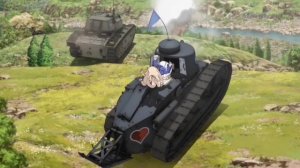 Girls und Panzer but only with Marie