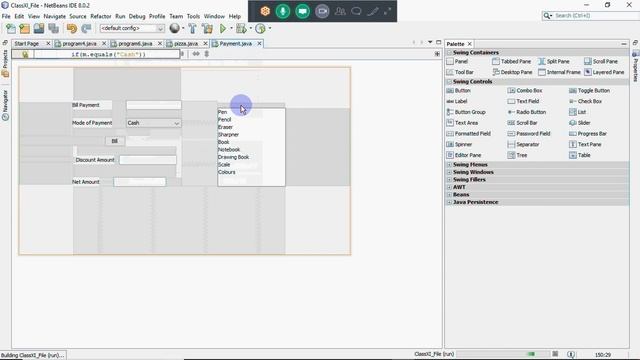 Using Listbox in Java Swings, Java Tutorial, Netbeans Listbox смотреть онлайн
