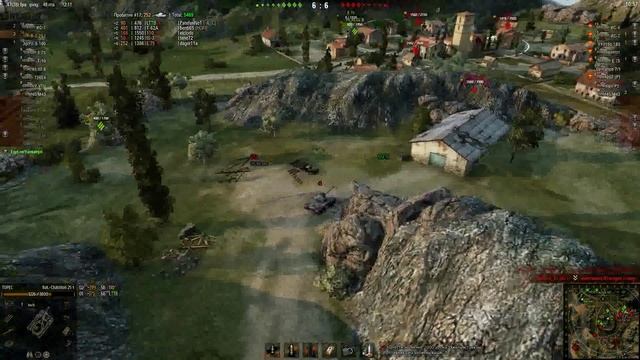 Bat.-Châtillon 25 t. 10к урона. (Ace Tanker, High Caliber) смотреть онлайн