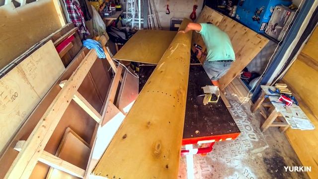 Бетонные колонны на свадьбу из дерева / DIY / GoPro5 смотреть онлайн