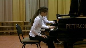 Э.Элгар "Привет любви". Дуэт Мальцева София - Попова Дарья, 4 класс 11 лет