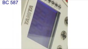 Диагностические весы анализатор состава тела Tanita BC 587