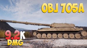 Об 705А - 8 Kills 9.2K DMG - Приятный! - Мир Танков