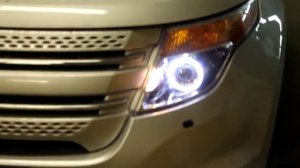 FORD EXPLORER 5 LED DRL,BI-XENON и светодиодные кольца