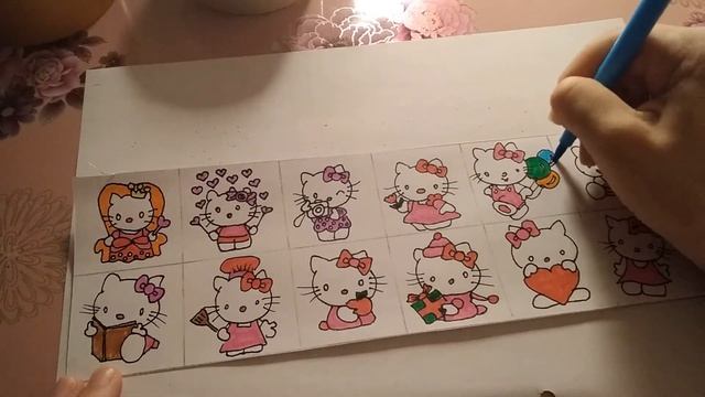 Как сделать наклейки стикеры своими руками. Рисуем, делаем наклейки Hello Kitty