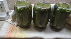 Огурцы маринованные
