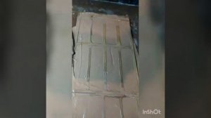 Покраска декоративного камня по форме сухим пигментом //610пигмент //кирпич из гипса