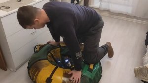 Беспроводной Автомобильный Воздушный Компрессор с Aliexpress! Честный Обзор от Сахи!