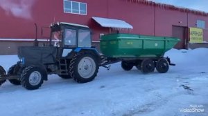 Полуприцеп герметичный тракторный ППГ-8